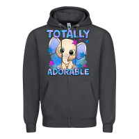 Smoke totally adorable elephant boy Zipper Hoodie - AdoDesignShop