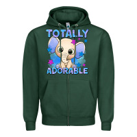 Sports Green totally adorable elephant boy Zipper Hoodie - AdoDesignShop