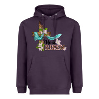 Plum he is risen cross Heavyweight Hoodie - BarkalooDesign