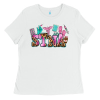 White stna Ladies Tee - AdoDesignShop