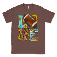 Chestnut western love american football Classic Tee - HRA Design Shop
