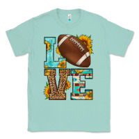 Seafoam western love american football Classic Tee - HRA Design Shop