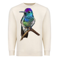 Sandshell Rivoli`s Hummingbird Premium Sweatshirt - LillyAllenDesigns