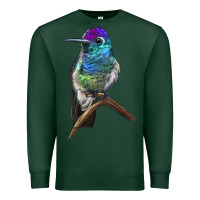 Sports Green Rivoli`s Hummingbird Premium Sweatshirt - LillyAllenDesigns