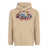 Mushroom american teacher Heavyweight Hoodie - NancyCooperArtShop