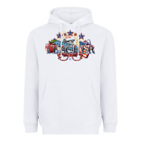 White american teacher Heavyweight Hoodie - NancyCooperArtShop