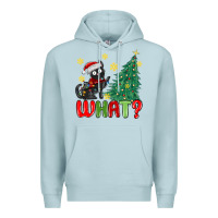 Blue Mist christmas  cat  what Premium Hoodie - MaliasSmallBusiness