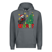 Rock christmas  cat  what Premium Hoodie - MaliasSmallBusiness