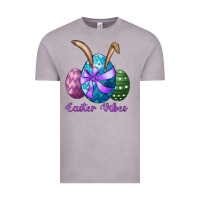 Vintage Zinc easter bunny ear eggs easter vibes Vintage Tee - RanaPortraitStore