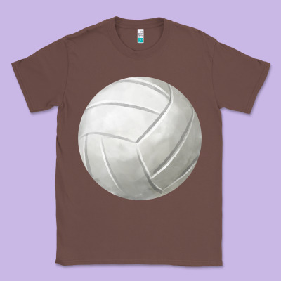 Volleyball Fa Element Classic Tee Designed By Fadigitalartstudio
