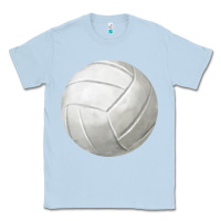 Dusty Blue volleyball fa element Classic Tee - FaDigitalArtStudio