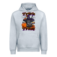 Trick Or Treat Black Angus Heifer Urban Hoodie | Teevron