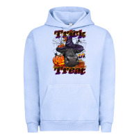 Pigment Grape Ice Trick Or Treat Black Angus Heifer Urban Hoodie - LillyAllenDesigns