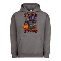 Pigment Tornado Trick Or Treat Black Angus Heifer Urban Hoodie - LillyAllenDesigns