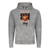 Cloud Rock game day basketball bal Vintage Hoodie - MaliasSmallBusiness