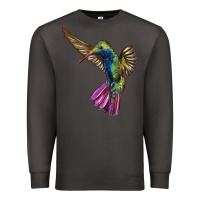 Smoke Broad Billed Hummingbird Premium Sweatshirt - LillyAllenDesigns