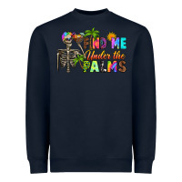 Navy find me under the palms Heavyweight Sweatshirt - RanaPortraitStore