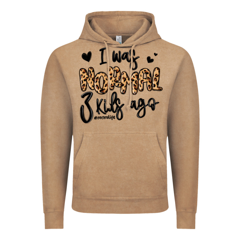 I Was Normal Three Kids Ago Momlife Vintage Hoodie by MaliasSmallBusiness | Teevron