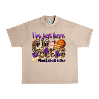 French Oak i'm just here for the snacks #basketball sister Urban Heavy Tee - Zillion Design Studio