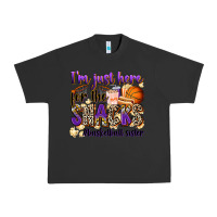 Pigment Black i'm just here for the snacks #basketball sister Urban Heavy Tee - Zillion Design Studio