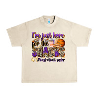 Sandshell i'm just here for the snacks #basketball sister Urban Heavy Tee - Zillion Design Studio