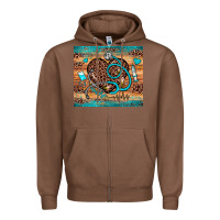 Chestnut nurse leopard heart Zipper Hoodie - JahusDesignShop