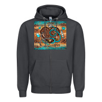Smoke nurse leopard heart Zipper Hoodie - JahusDesignShop