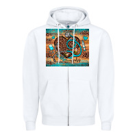 White nurse leopard heart Zipper Hoodie - JahusDesignShop