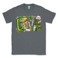 Charcoal Heather St Patricks love nurse Classic Tee - RacoonDesign