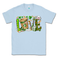 Dusty Blue St Patricks love nurse Classic Tee - RacoonDesign
