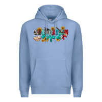 Colony Blue graduation squad Premium Hoodie - NancyCooperArtShop