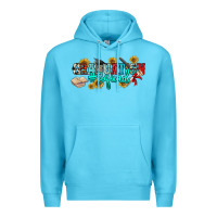Ocean Blue graduation squad Premium Hoodie - NancyCooperArtShop