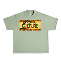 Oil Green do it for the culture license plate Urban Heavy Tee - BarkalooDesign
