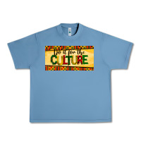 Pebble Blue do it for the culture license plate Urban Heavy Tee - BarkalooDesign