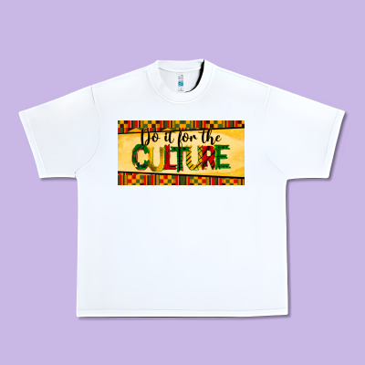 Do It For The Culture License Plate Urban Heavy Tee Designed By Barkaloodesign
