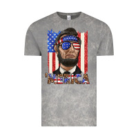 Cloud Rock merica with lincoln Vintage Tee - texasbilliewilder