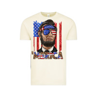 Vintage Arctic merica with lincoln Vintage Tee - texasbilliewilder