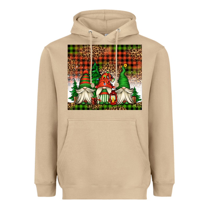 Christmas Gnomes Heavyweight Hoodie by Jasminsmagicworld | Teevron