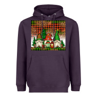 Plum Christmas gnomes Heavyweight Hoodie - Jasminsmagicworld