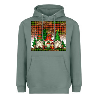 Sage Christmas gnomes Heavyweight Hoodie - Jasminsmagicworld