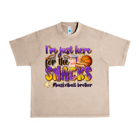 French Oak i'm just here for the snacks #basketball brother Urban Heavy Tee - Zillion Design Studio