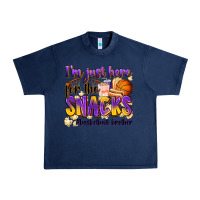 Navy i'm just here for the snacks #basketball brother Urban Heavy Tee - Zillion Design Studio