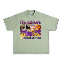 Oil Green i'm just here for the snacks #basketball brother Urban Heavy Tee - Zillion Design Studio