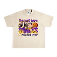 Sandshell i'm just here for the snacks #basketball brother Urban Heavy Tee - Zillion Design Studio