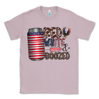 Lilac red white  boozed Classic Tee - CowhideDigitalArt