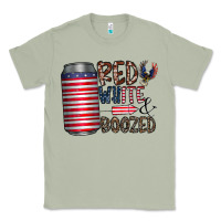 Matcha red white  boozed Classic Tee - CowhideDigitalArt