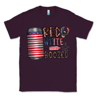 Plum red white  boozed Classic Tee - CowhideDigitalArt
