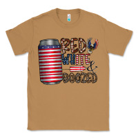 Toasted Coconut red white  boozed Classic Tee - CowhideDigitalArt