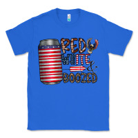 True Royal red white  boozed Classic Tee - CowhideDigitalArt