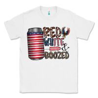 White red white  boozed Classic Tee - CowhideDigitalArt